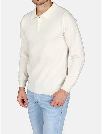 Maglione elegante con collo a polo - Kenzarro