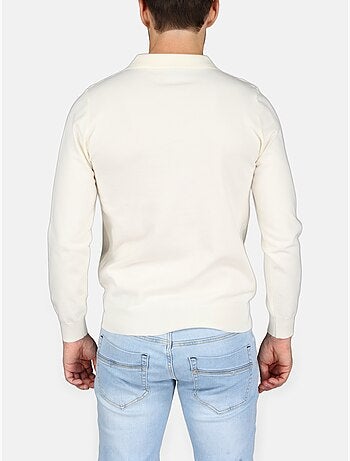 Maglione elegante con collo a polo - Kenzarro