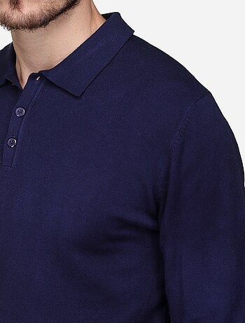 Maglione elegante con collo a polo - Kenzarro