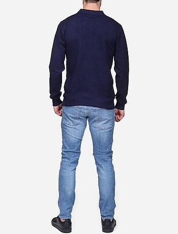 Maglione elegante con collo a polo - Kenzarro
