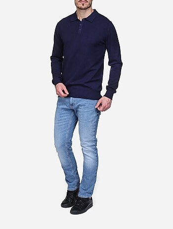 Maglione elegante con collo a polo - Kenzarro