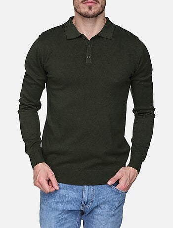 Maglione elegante con collo a polo - Kenzarro