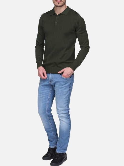 Maglione elegante con collo a polo - Kenzarro - Kiabi Maglione elegante con collo a polo - Kenzarro - Kiabi