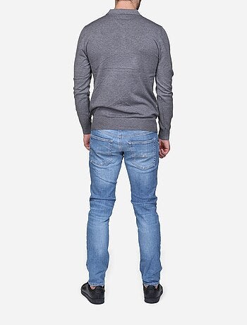 Maglione elegante con collo a polo - Kenzarro