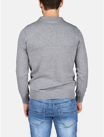 Maglione elegante con collo a polo - Kenzarro