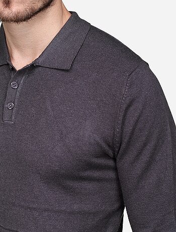Maglione elegante con collo a polo - Kenzarro