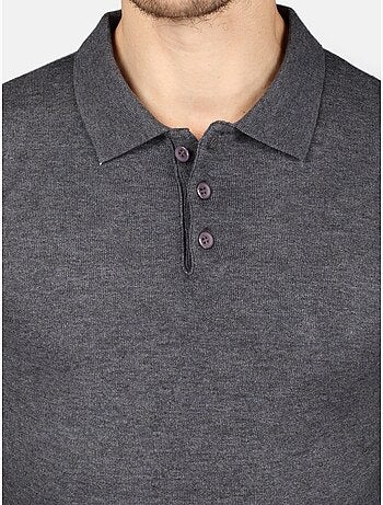 Maglione elegante con collo a polo - Kenzarro