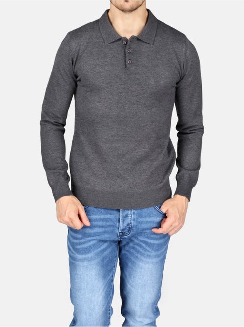 Maglione elegante con collo a polo - Kenzarro - Kiabi Maglione elegante con collo a polo - Kenzarro - Kiabi