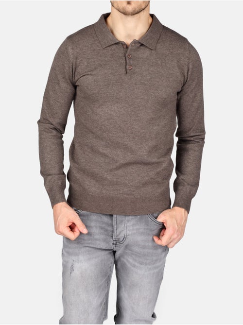 Maglione elegante con collo a polo - Kenzarro - Kiabi Maglione elegante con collo a polo - Kenzarro - Kiabi