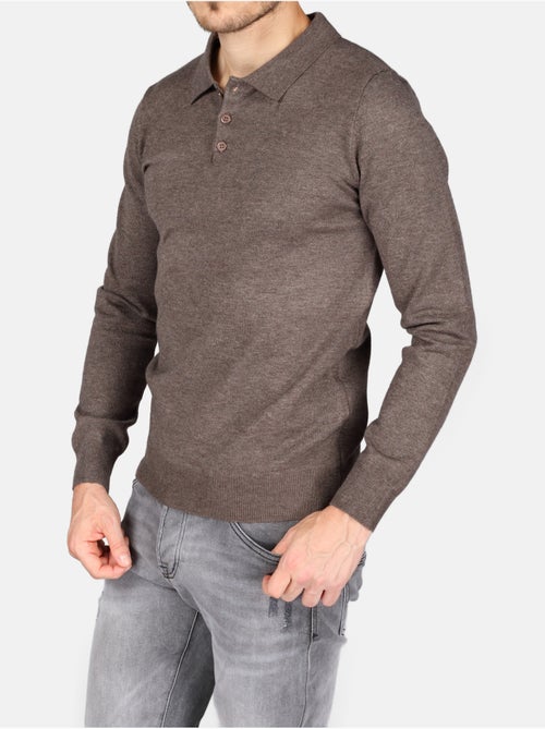 Maglione elegante con collo a polo - Kenzarro - Kiabi Maglione elegante con collo a polo - Kenzarro - Kiabi
