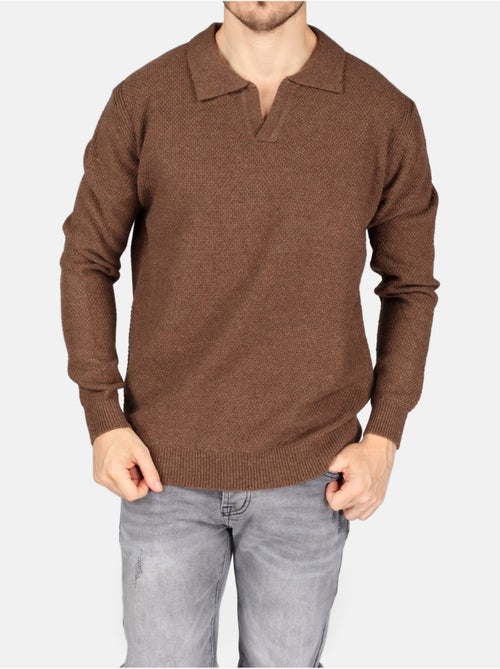 Maglione elegante con collo a polo - Kenzarro - Kiabi Maglione elegante con collo a polo - Kenzarro - Kiabi