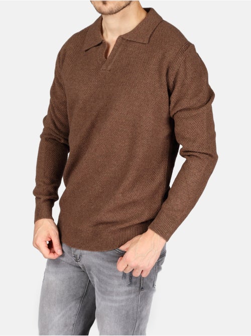 Maglione elegante con collo a polo - Kenzarro - Kiabi Maglione elegante con collo a polo - Kenzarro - Kiabi