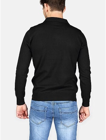 Maglione elegante con collo a polo - Kenzarro