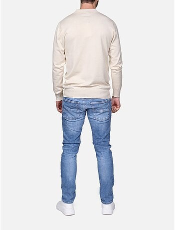 Maglione elegante con collo a polo e zip - Frilivin