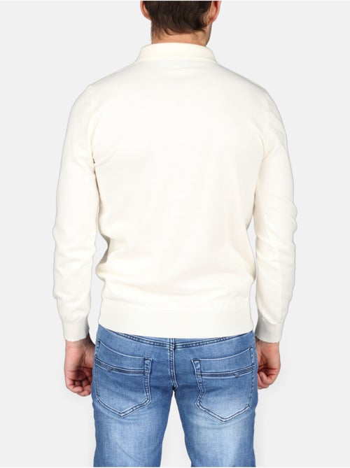 Maglione elegante con collo a polo e zip - Kenzarro - Kiabi Maglione elegante con collo a polo e zip - Kenzarro - Kiabi