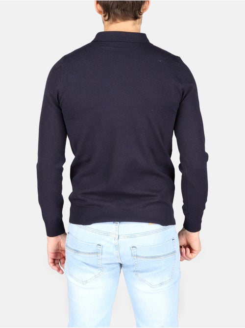 Maglione elegante con collo a polo e zip - Kenzarro - Kiabi Maglione elegante con collo a polo e zip - Kenzarro - Kiabi