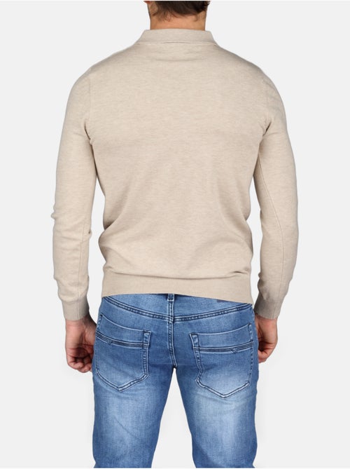 Maglione elegante con collo a polo e zip - Kenzarro - Kiabi Maglione elegante con collo a polo e zip - Kenzarro - Kiabi