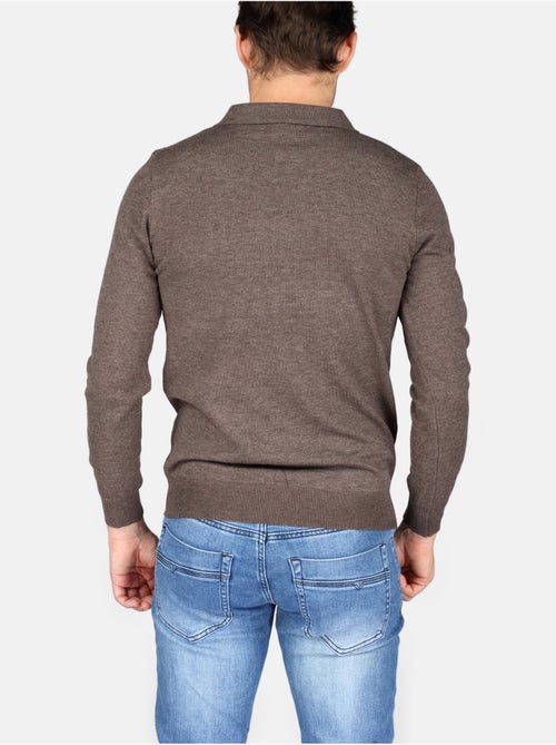 Maglione elegante con collo a polo e zip - Kenzarro - Kiabi Maglione elegante con collo a polo e zip - Kenzarro - Kiabi