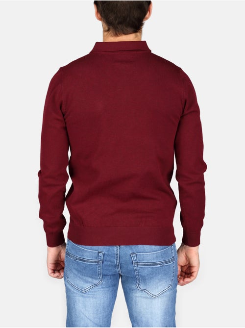 Maglione elegante con collo a polo e zip - Kenzarro - Kiabi Maglione elegante con collo a polo e zip - Kenzarro - Kiabi