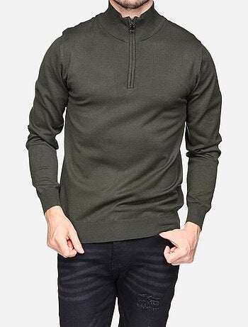 Maglione elegante con collo alla camionista - Frilivin