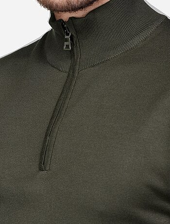 Maglione elegante con collo alla camionista - Frilivin