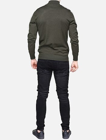 Maglione elegante con collo alla camionista - Frilivin