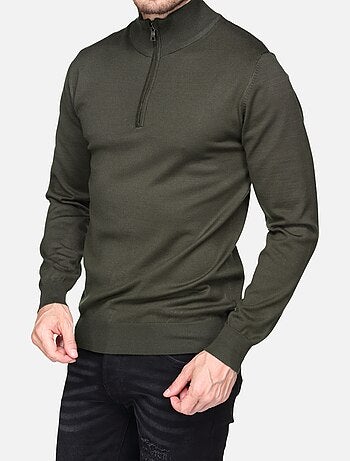 Maglione elegante con collo alla camionista - Frilivin