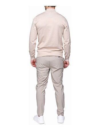 Maglione elegante con collo alla camionista - Frilivin
