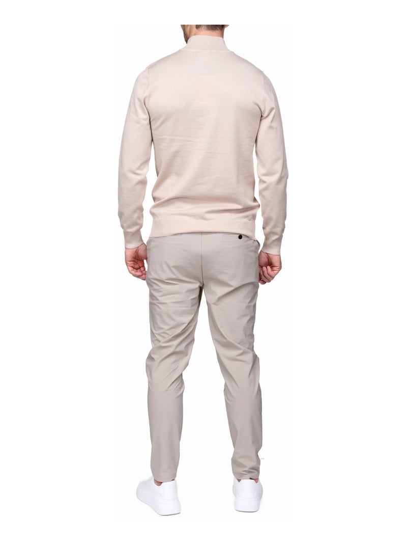 Maglione elegante con collo alla camionista - Frilivin Grigio - Kiabi