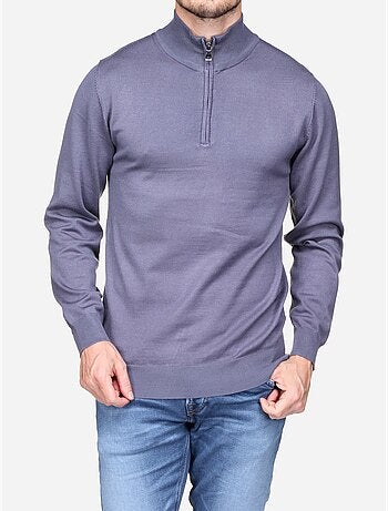Maglione elegante con collo alla camionista - Frilivin