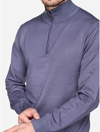 Maglione elegante con collo alla camionista - Frilivin