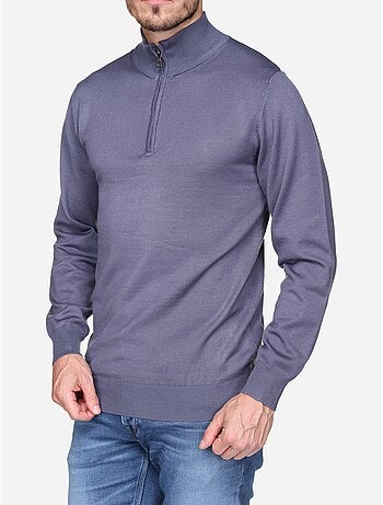 Maglione elegante con collo alla camionista - Frilivin