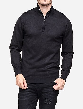 Maglione elegante con collo alla camionista - Frilivin