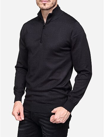 Maglione elegante con collo alla camionista - Frilivin
