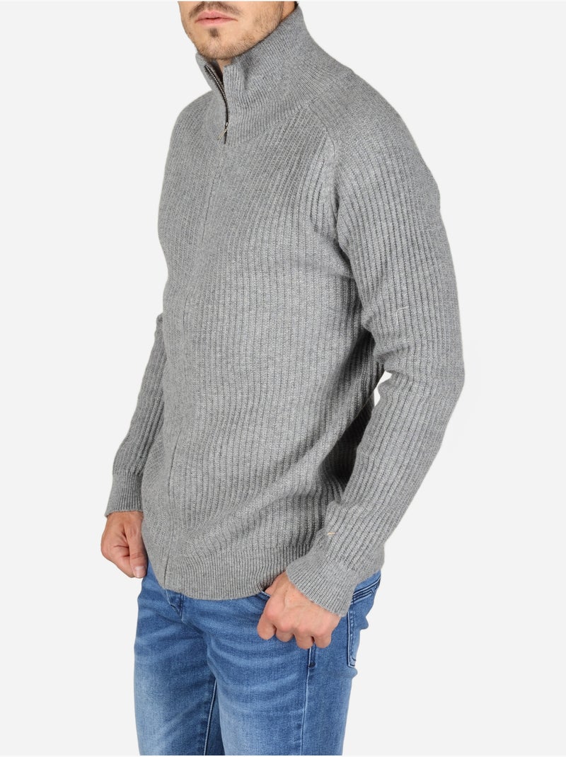 Maglione elegante con collo alto - kenzarro Grigio - Kiabi