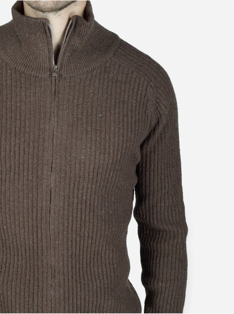 Maglione elegante con collo alto - kenzarro Marrone - Kiabi