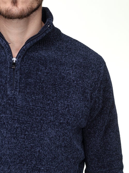Maglione elegante con collo alto e cerniera - Kenzarro - Kiabi Maglione elegante con collo alto e cerniera - Kenzarro - Kiabi