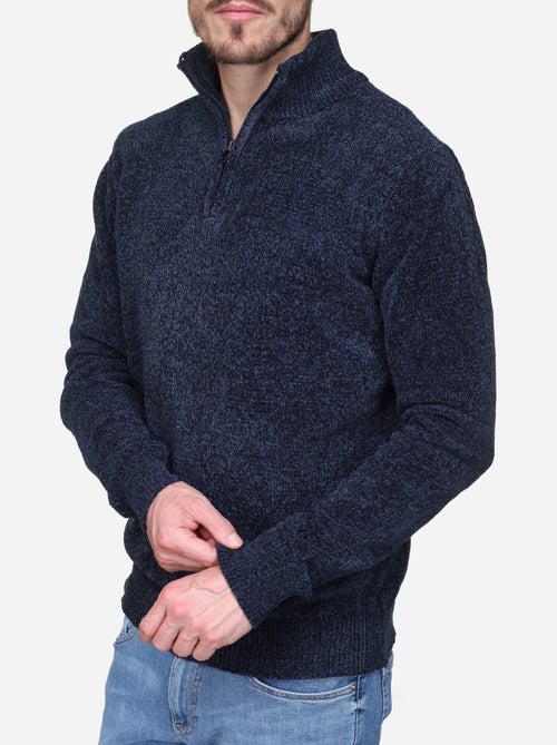 Maglione elegante con collo alto e cerniera - Kenzarro - Kiabi Maglione elegante con collo alto e cerniera - Kenzarro - Kiabi