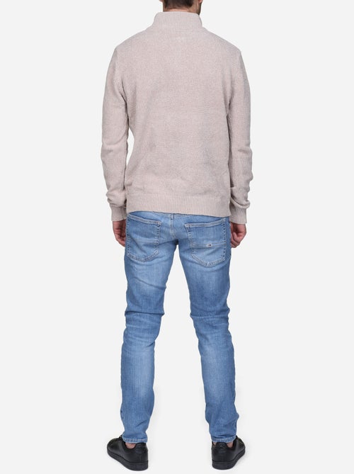 Maglione elegante con collo alto e cerniera - Kenzarro - Kiabi Maglione elegante con collo alto e cerniera - Kenzarro - Kiabi