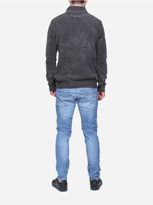 Maglione elegante con collo alto e cerniera - Kenzarro - Kiabi Maglione elegante con collo alto e cerniera - Kenzarro - Kiabi