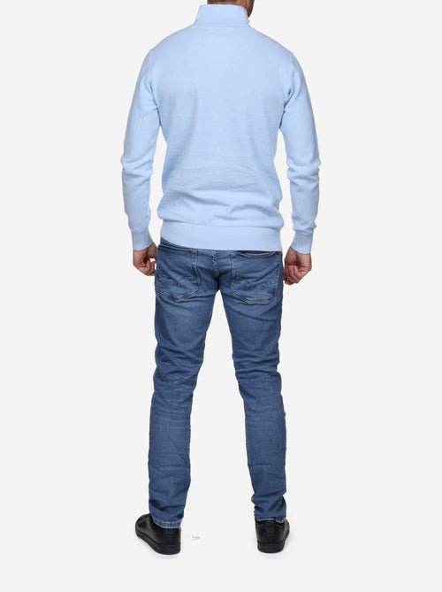 Maglione elegante con collo alto e cerniera - Yves Enzo - Kiabi Maglione elegante con collo alto e cerniera - Yves Enzo - Kiabi