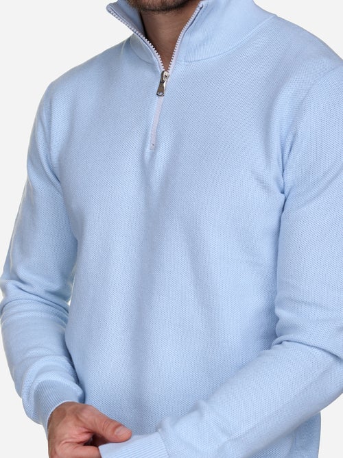 Maglione elegante con collo alto e cerniera - Yves Enzo - Kiabi Maglione elegante con collo alto e cerniera - Yves Enzo - Kiabi