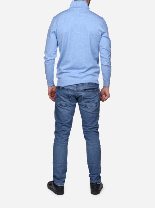 Maglione elegante con collo alto e cerniera - Yves Enzo - Kiabi Maglione elegante con collo alto e cerniera - Yves Enzo - Kiabi