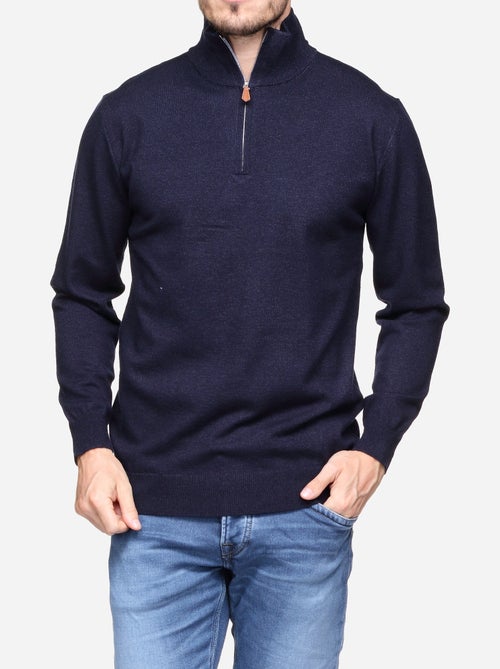 Maglione elegante con collo alto e cerniera - Yves Enzo - Kiabi Maglione elegante con collo alto e cerniera - Yves Enzo - Kiabi