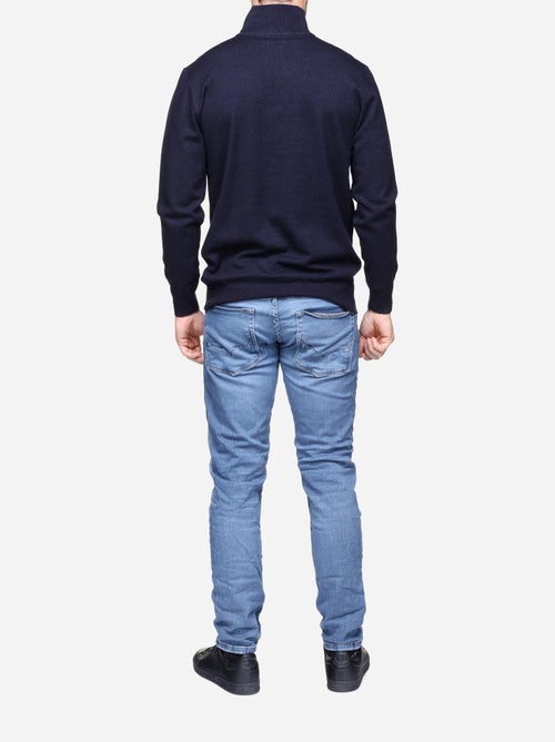 Maglione elegante con collo alto e cerniera - Yves Enzo - Kiabi Maglione elegante con collo alto e cerniera - Yves Enzo - Kiabi