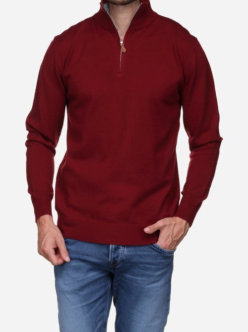 Maglione elegante con collo alto e cerniera - Yves Enzo - Kiabi Maglione elegante con collo alto e cerniera - Yves Enzo - Kiabi