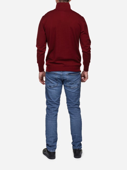 Maglione elegante con collo alto e cerniera - Yves Enzo - Kiabi Maglione elegante con collo alto e cerniera - Yves Enzo - Kiabi