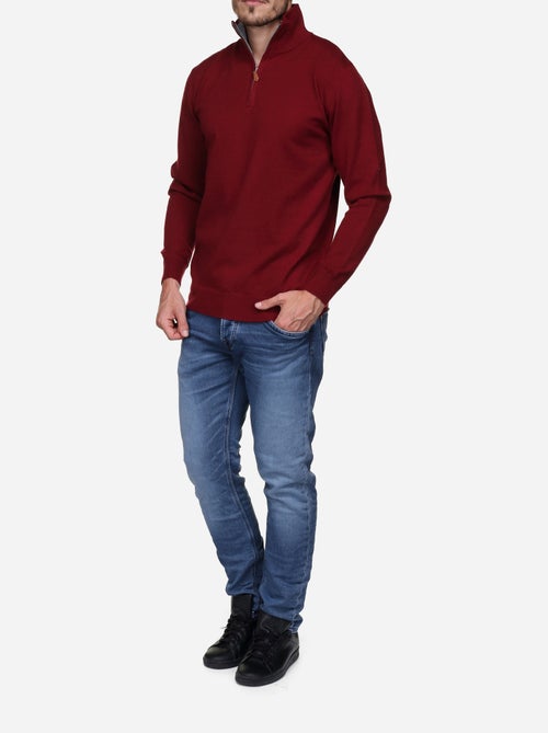 Maglione elegante con collo alto e cerniera - Yves Enzo - Kiabi Maglione elegante con collo alto e cerniera - Yves Enzo - Kiabi