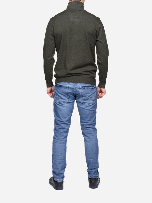 Maglione elegante con collo alto e cerniera - Yves Enzo - Kiabi Maglione elegante con collo alto e cerniera - Yves Enzo - Kiabi