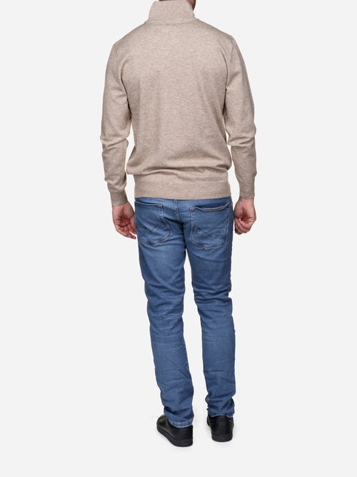 Maglione elegante con collo alto e cerniera - Yves Enzo - Kiabi Maglione elegante con collo alto e cerniera - Yves Enzo - Kiabi